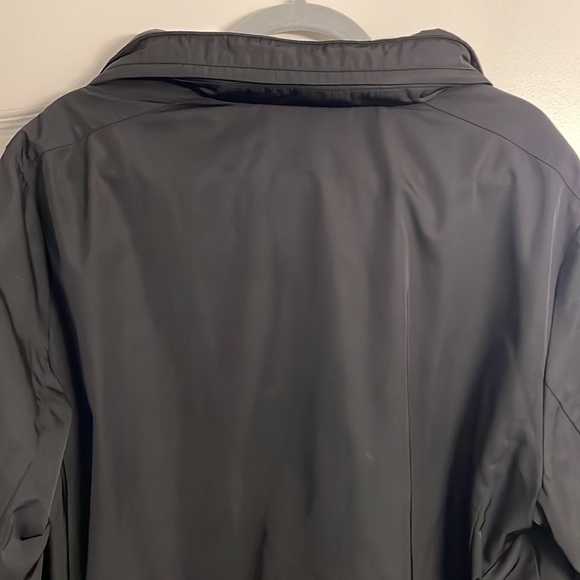 Women’s Calvin Klein Black Rain Coat Windbreaker XL - Picture 8 of 8